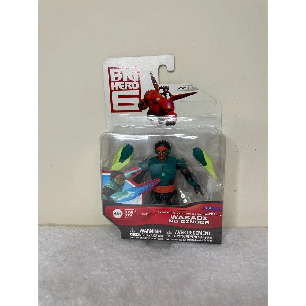 Bandai Big Hero 6 Wasabi No Ginger Stealth Action Figure 38613 Disney New